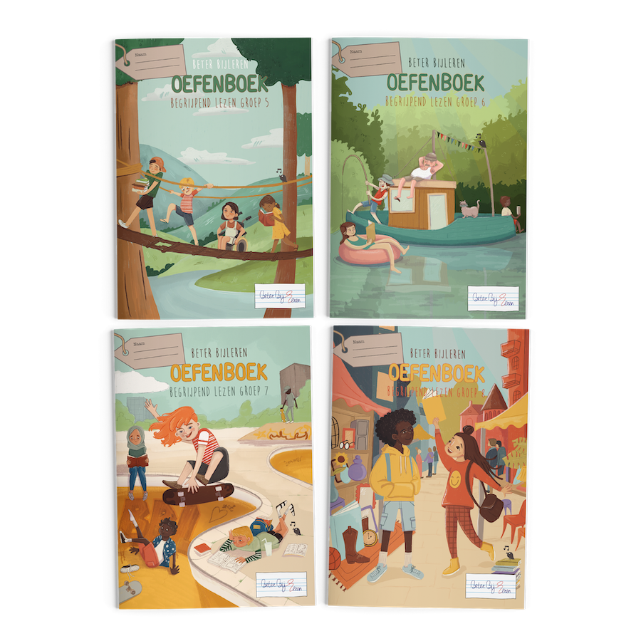 Nieuwe oefenboeken voor thuis